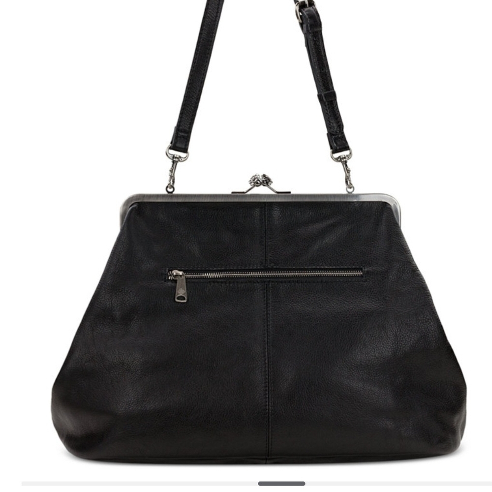 Elegant Black Leather Women's Bag